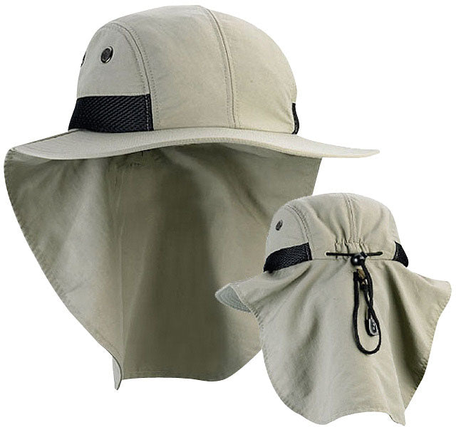 Large Bill Flap Cap Olive