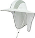 Taslon Uv Lg Bill Cap White Os