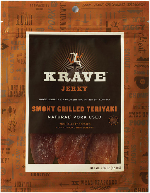 Krave Jerky Teriyaki PO Rk