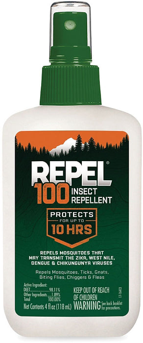 Repel 100 Pump 100% Deet 4 Oz