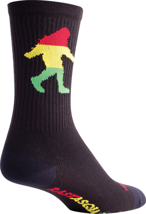 Rasta Squatch 6" Crew Sm/Md