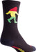 Rasta Squatch 6" Crew Sm/Md