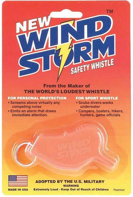 Windstorm Whistle Orange