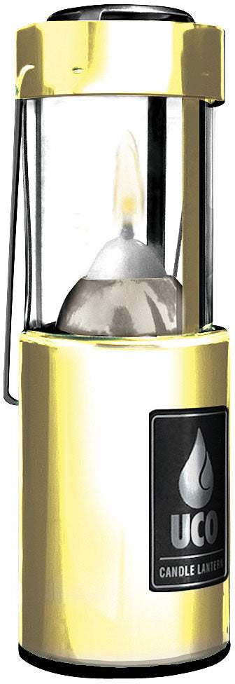 Candle Lantern Classic Brass