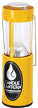 Candle Lantern Classic Yellow