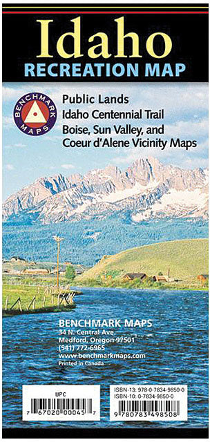 Idaho Recreation Map