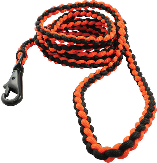 Survival Dog Lead 6 Ft Org/Blk