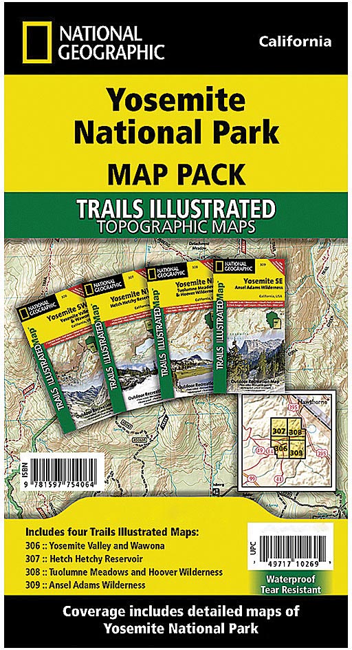 Yosemite Np Map Pack Bundle