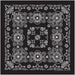 Te X As Paisley Bandana Black