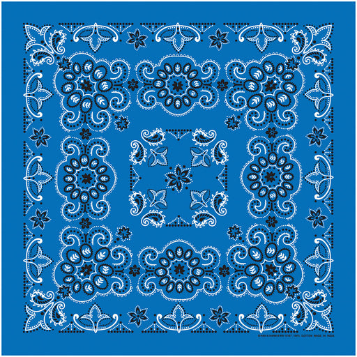 Te X As Paisley Bandana Royal