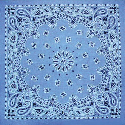 Bandana Cham.Blue W/Hng Tg/Upc