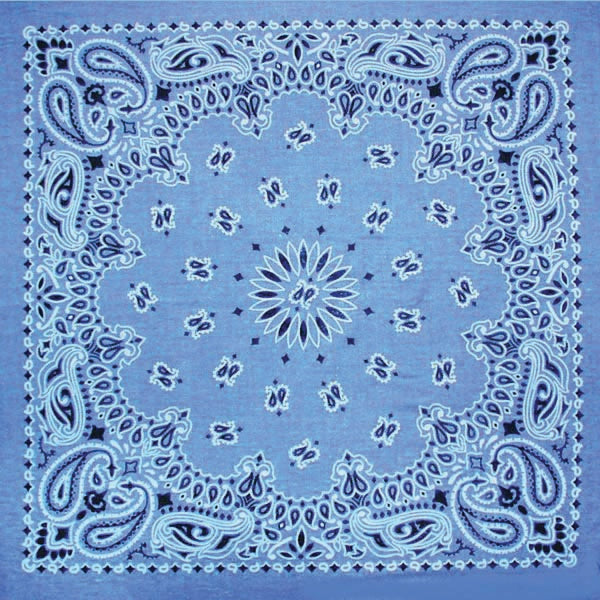 Bandana Cham.Blue W/Hng Tg/Upc