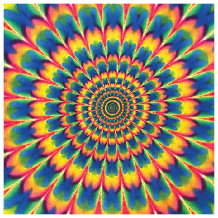 Bandana Tie Die Psychedelic