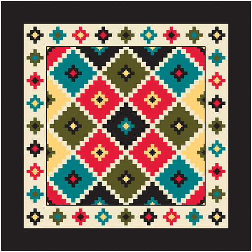 Southwest Argyle W/Black Trim