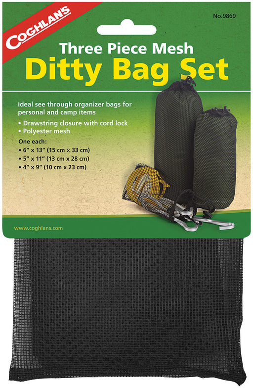 Mesh Ditty Bag Set (3 Pk)