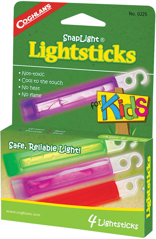 Snaplight Lightsticks Kid 4 Pk