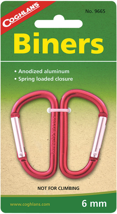 Mini Carabiners 6 Mm 2 Pk