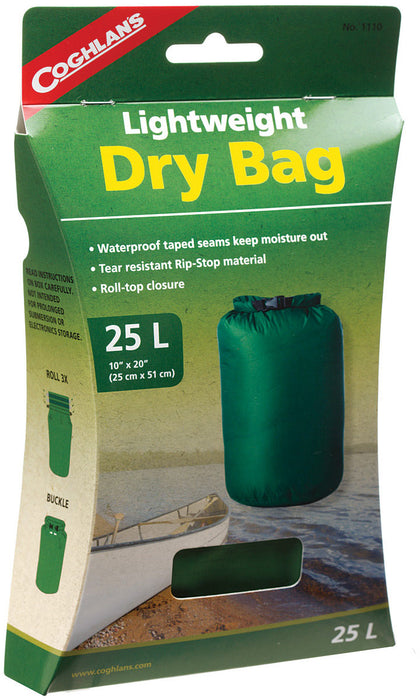 Lightweight Dry Bag 25 L Green