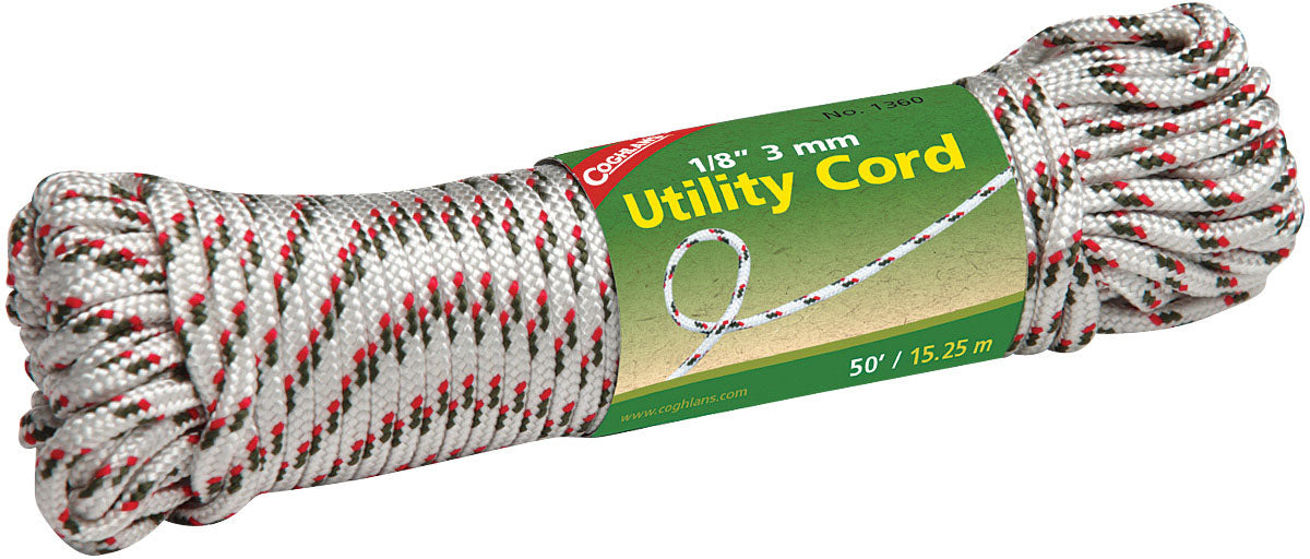 Utility Cord 3 Mm 1/8" X 50'