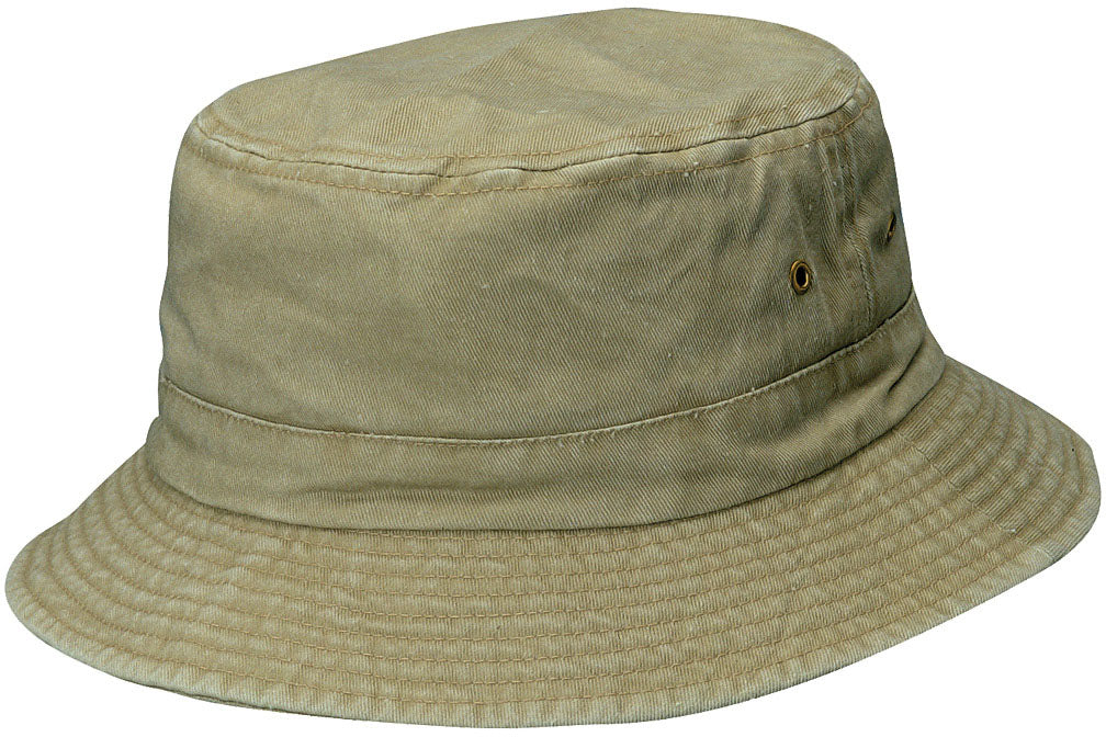 Kids Twill Bucket Hat Asst