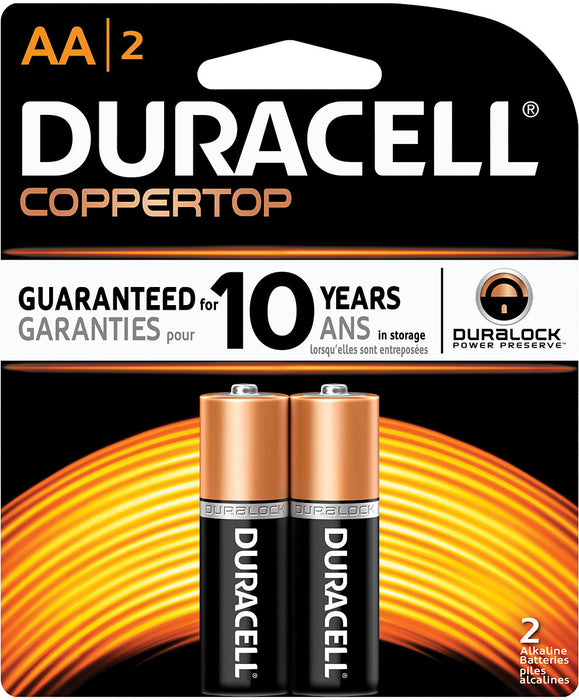 Duracell Cprt Aa 2 Pk