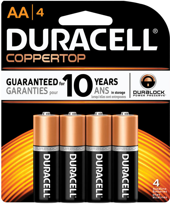 Duracell Cprt Aa 4 Pk