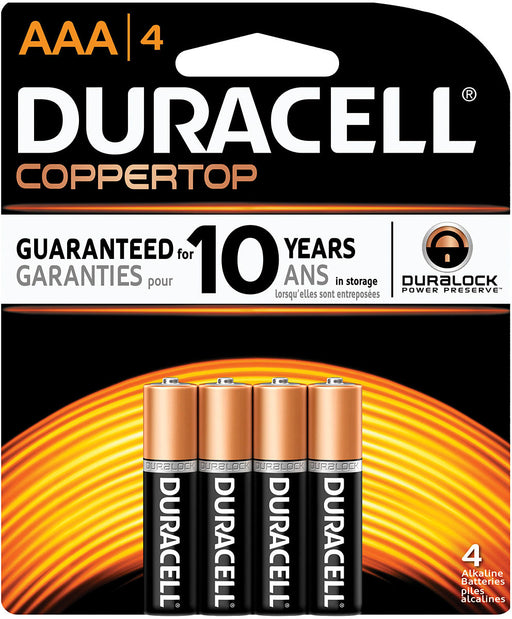 Duracell Cprt Aaa 4 Pk