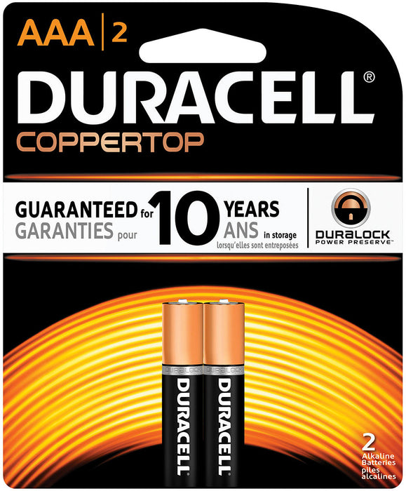 Duracell Cprt Aaa 2 Pk