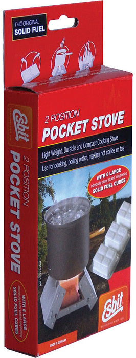 Esbit PO Cket Stove W/6 Pc X 14 G