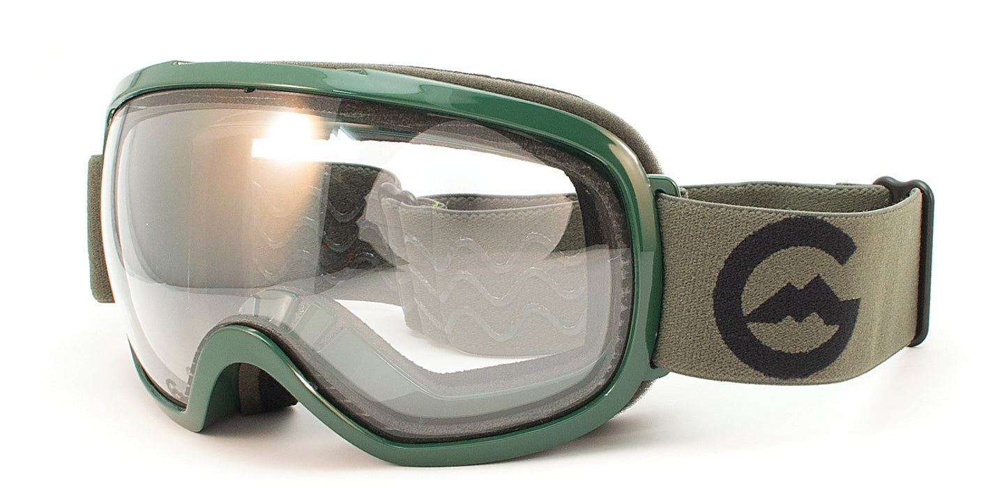 Chute Goggle Lg Fit Blk Olv