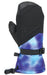 Stomp Mitt Jr Lg Blk/Prp Tdye