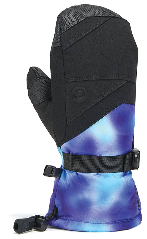 Stomp Mitt Jr Lg Blk/Prp Tdye