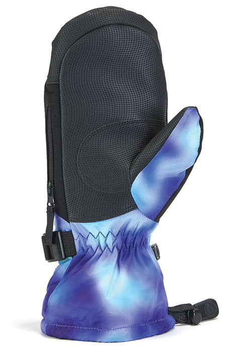 Stomp Mitt Jr Lg Blk/Prp Tdye