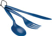 Tekk 3 Pc Cutlery Blue