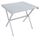 Square Dining Table Silver