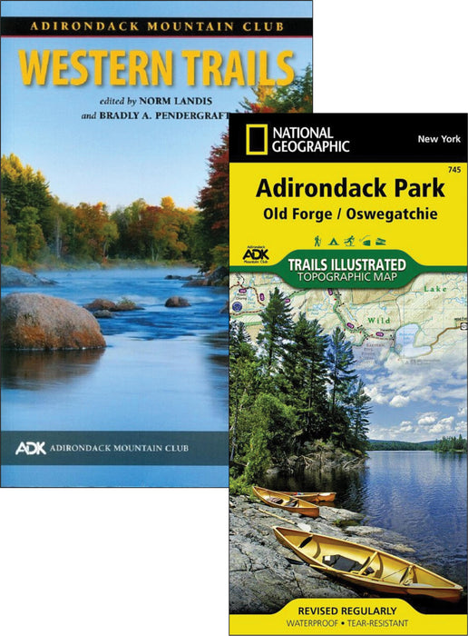 Adk Western Trails Map Pack