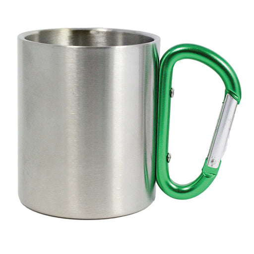 Carabiner Mug Green 10 Oz.