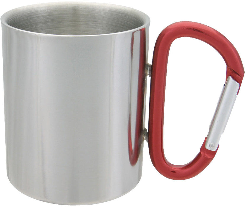 Carabiner Mug Red 8 Oz.