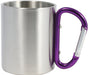 Carabiner Mug Purple 8 Oz.