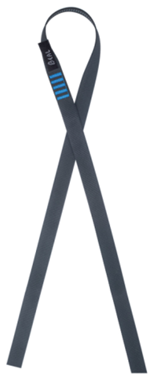 Flat 18 Mm Nylon 30 Cm Black