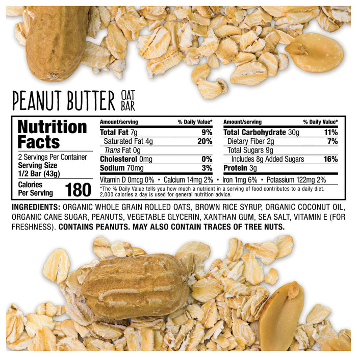 Bobo's Oat Bar Peanut Butter