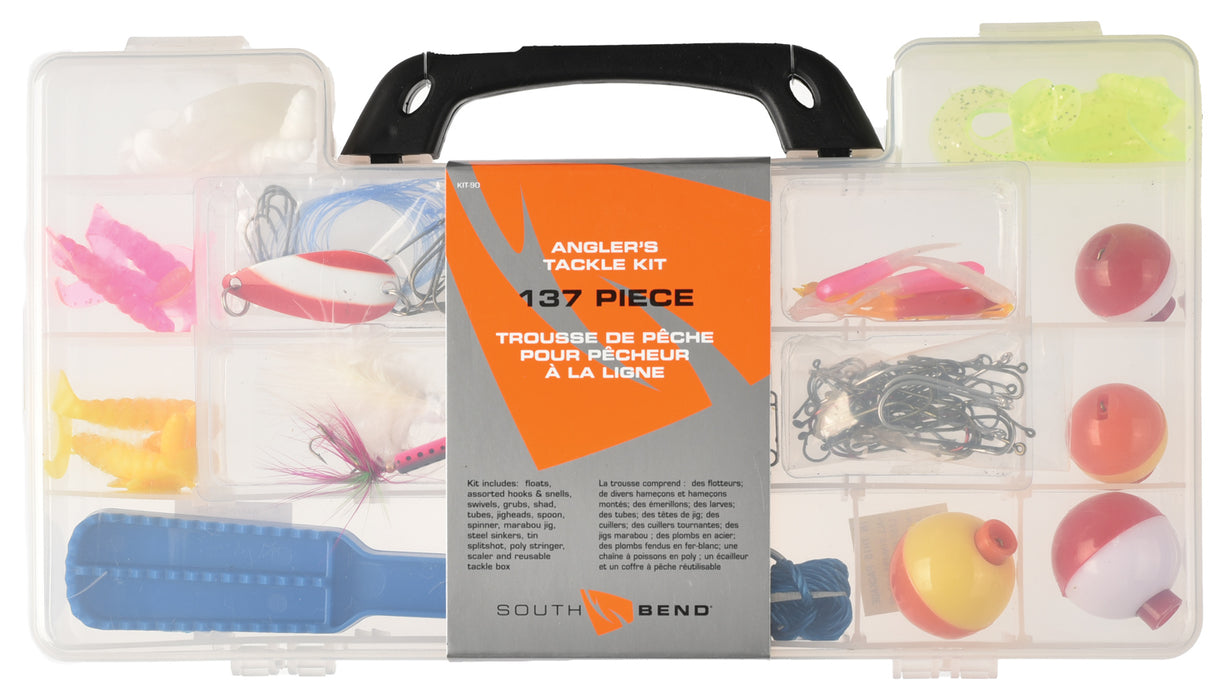 137 Piece Anglers Tackle Kit