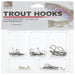 Hook Asst Trout 60 Pc