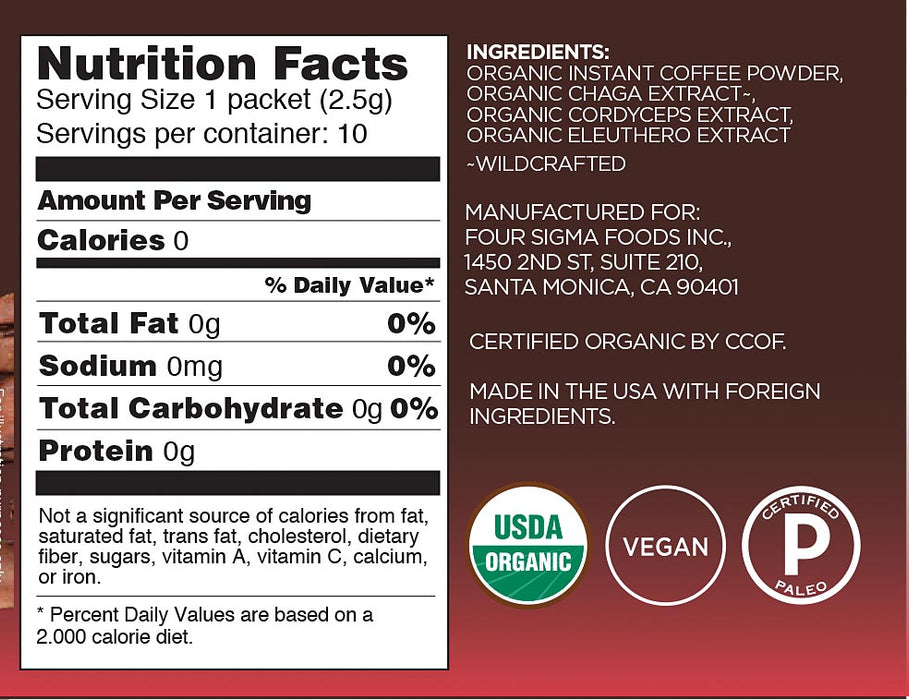 Cordyceps Chaga Coffee