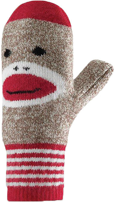 Monkey Mittens Adult Osf