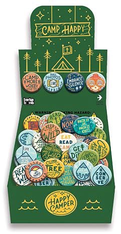 Camp Happy Buttons 120 Ct