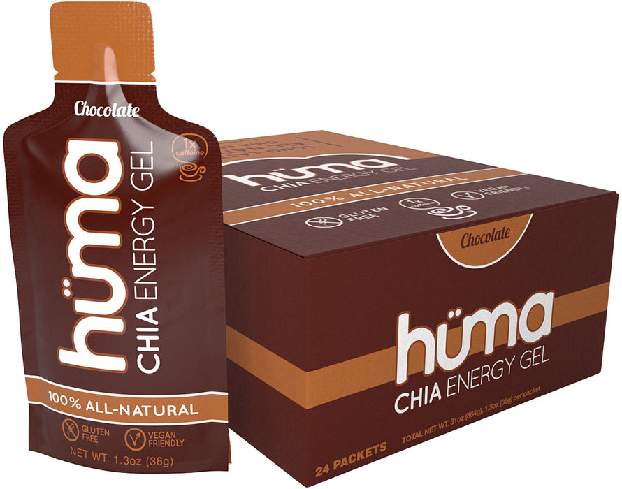 Huma Gel Chocolate W/Caffeine