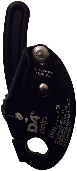 D4 Industrial Descender Black