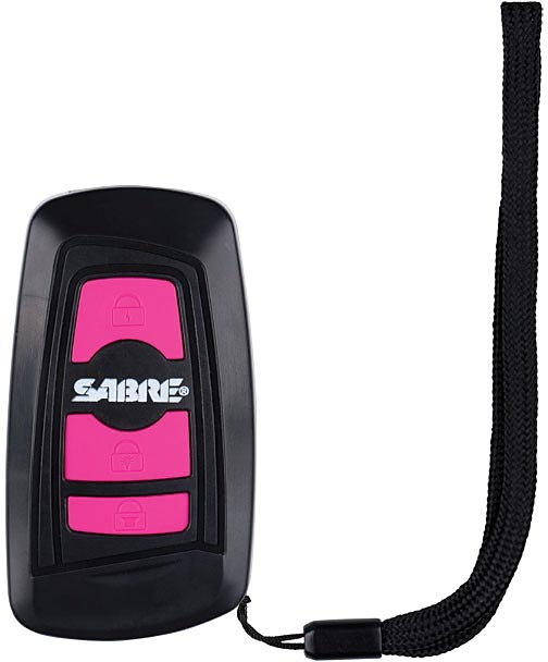 Sabre Key Fob Pink Stun Gun