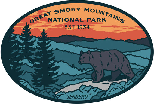 Smoky Mtn Natl Park Sticker